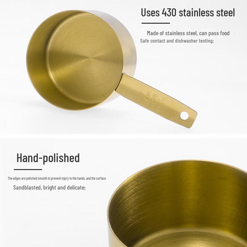 Jiwanggu Stainless Steel Measuring Spoons & Cups Set