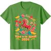 2026 Chinese Lunar New Year Unisex Women T Shirt 2026 Year of The Horse TShirt New Year Gifts Y2k Tops Vintage Women Clothing