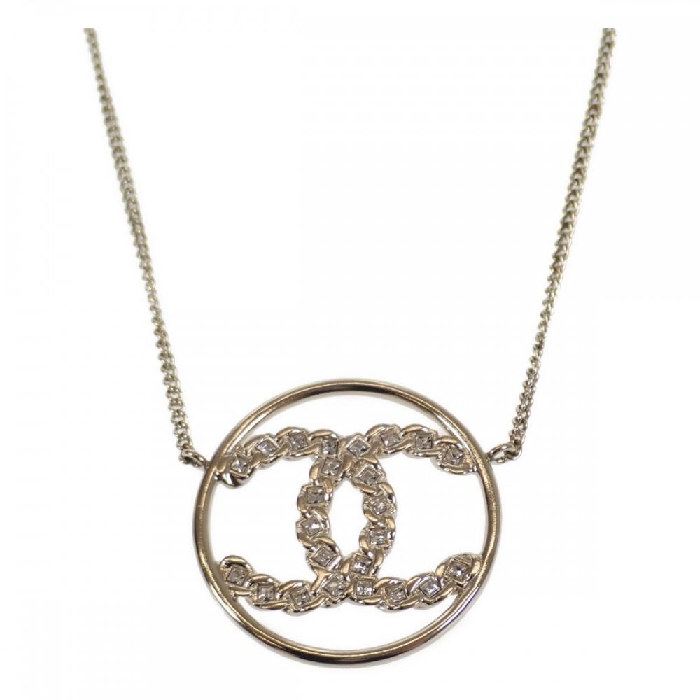 

CHANEL Necklace gold metal mens