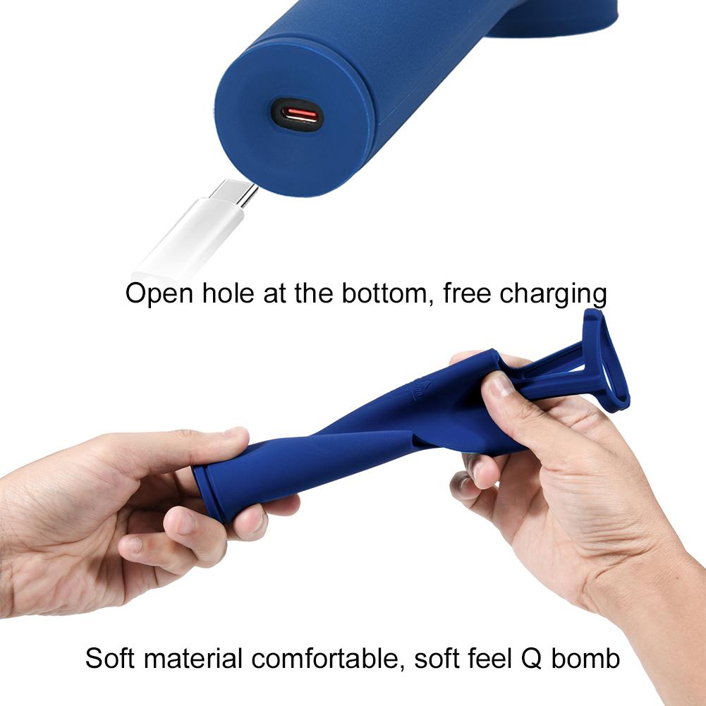Silicone Case Anti-Rolling Mic Protective Sleeves Microphone Stand Microphone Case for JBL PartyBox Wireless Microphone