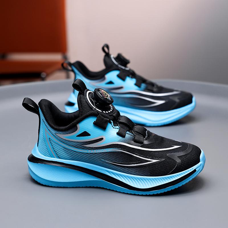 Kids Breathable Sport Shoes Lightweight Mesh Walking Sneakers for School Outdoor Play and Daily Wear