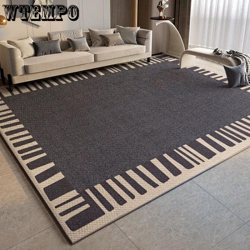 Dywan Skandynawski Salon Mata pod Stolik do Herbaty Nowoczesny Prosty Sypialnia Pełne Łóżko Mata Podłogowa Przy Łóżku Dom