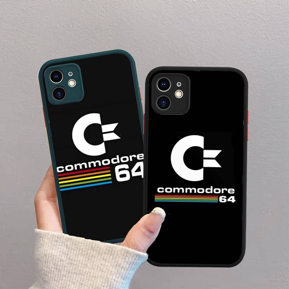 Retro Commodore 64 Phone Case For IPhone 13 12 X XS MAX Pro Max 16 15 11 14 Pro Max Shockproof Matte Cover