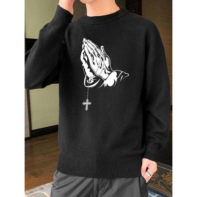 Men Women Warm Sweater, Regular Fit, Cold Weather, Daily Outdoor