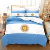 Argentina Flag Bedding Set Single Twin Full Queen King Size Bed Set Adult Kid Bedroom Duvetcover Sets 3D Print Bed Sheet Set