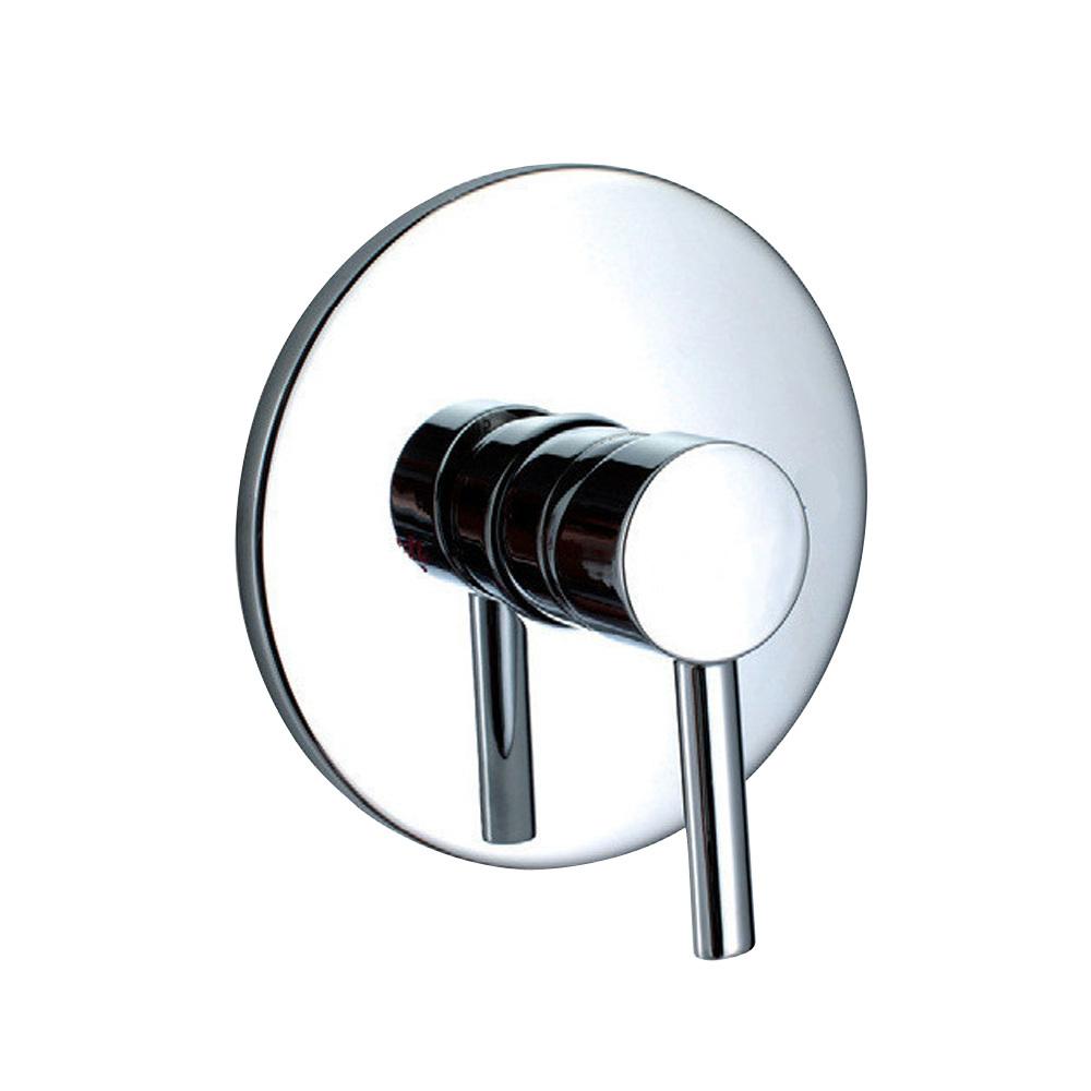 Grifo Mezclador Caliente y Frío Grifo de Ducha Válvula de Control Manija Única Latón Baño Montaje en Pared Válvula Mezcladora de Control