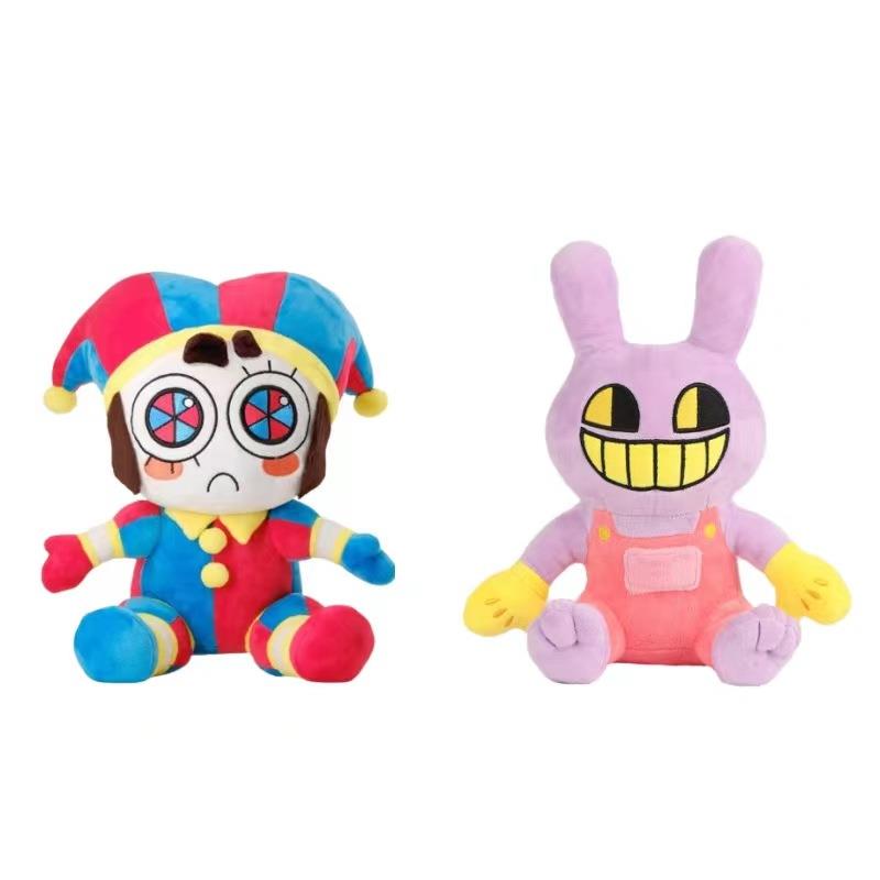 New Digital Clown Pu Plu Doll Toy Soft Stuffed Animal Toy for Adults Jax Digital Circus Magic Number Clown Doll
