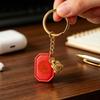 Chinese Good Luck Charm Golden Turtle Keychain, Bring & Wealth Key Ring Pendant, Feng Shui Decoration for Backpacks Handbags Schoolbags Keychain
