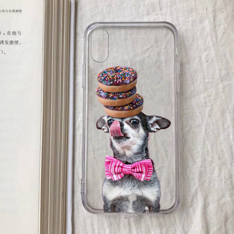 Chihuahua Dog Fashion Phone Case for iPhone 11 12 13 mini pro XS MAX 8 7 6 6S Plus X 5S SE 2020 XR case