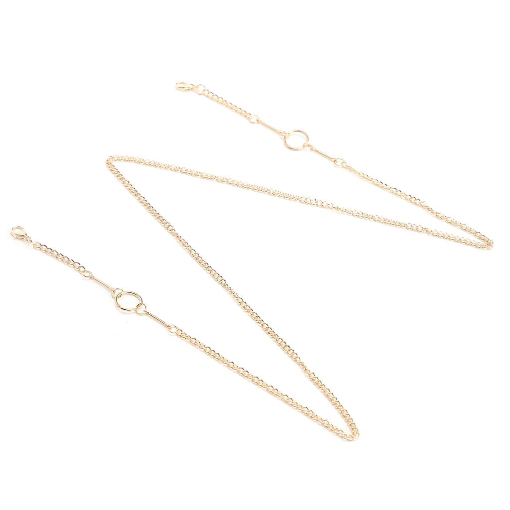 MultiFunctional Alloy MouthMuffle Chain AntiSlip AntiLost Eyeglasses Holder Chain