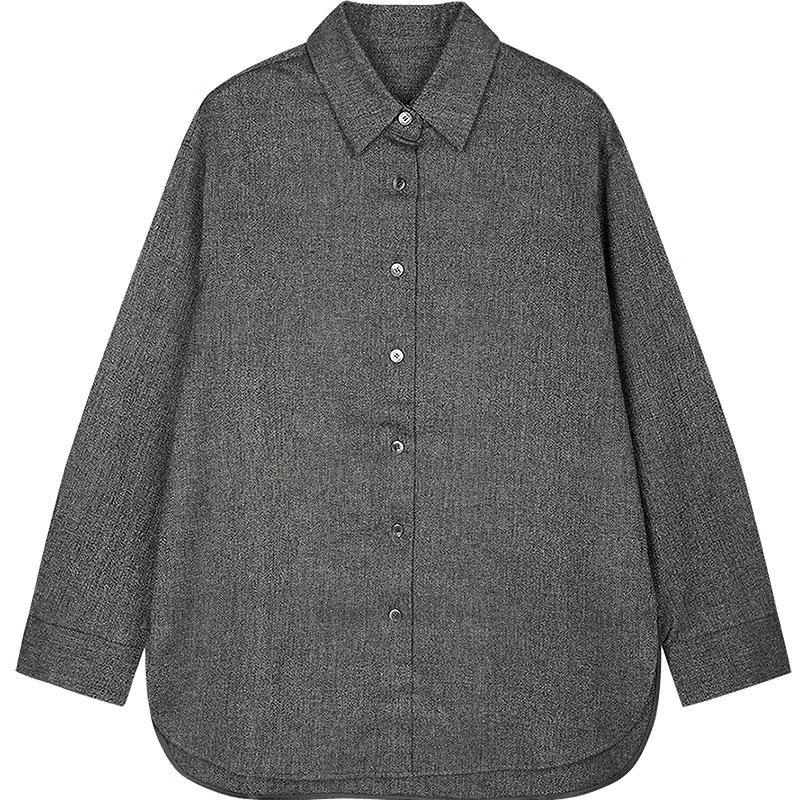 JNBY Fall Loose-Fit Wool Blend Jacket M