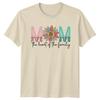 Floral Mom The Heart Of The Family Mothers Day Gift TShirt