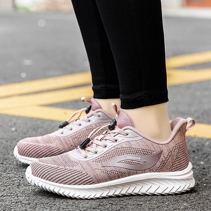 Women's Comfortable Casual Slip-On Sports Shoes Soft Bottom Lightweight Spring Autumn New Style for Middle-Aged And Elderly Men