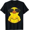 Coole Eendenzonnebril Eendje Grappige Eend Rubberen Eend T-shirt