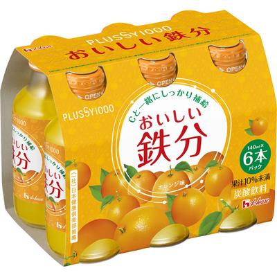 House Wellness Foods PLUSSY 1000 Delicious Iron 140ml X 6 Other (check Locks, Tongue Cleaners, Etc.) Life Improvement Other (check Locks, Tongue Clean