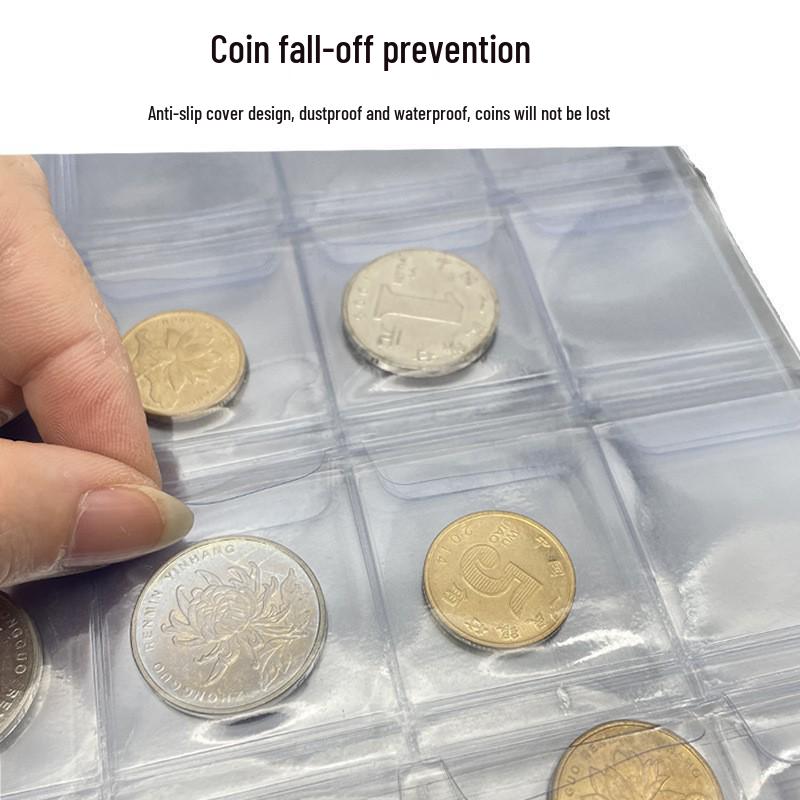 Large Capacity Loose-leaf Album for Banknotes and Coin Collection