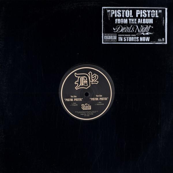 

LP Record D12 - Pistol Pistol INTR104861 Shady Records 2001 US Rap & Hip-Hop/R&B Used