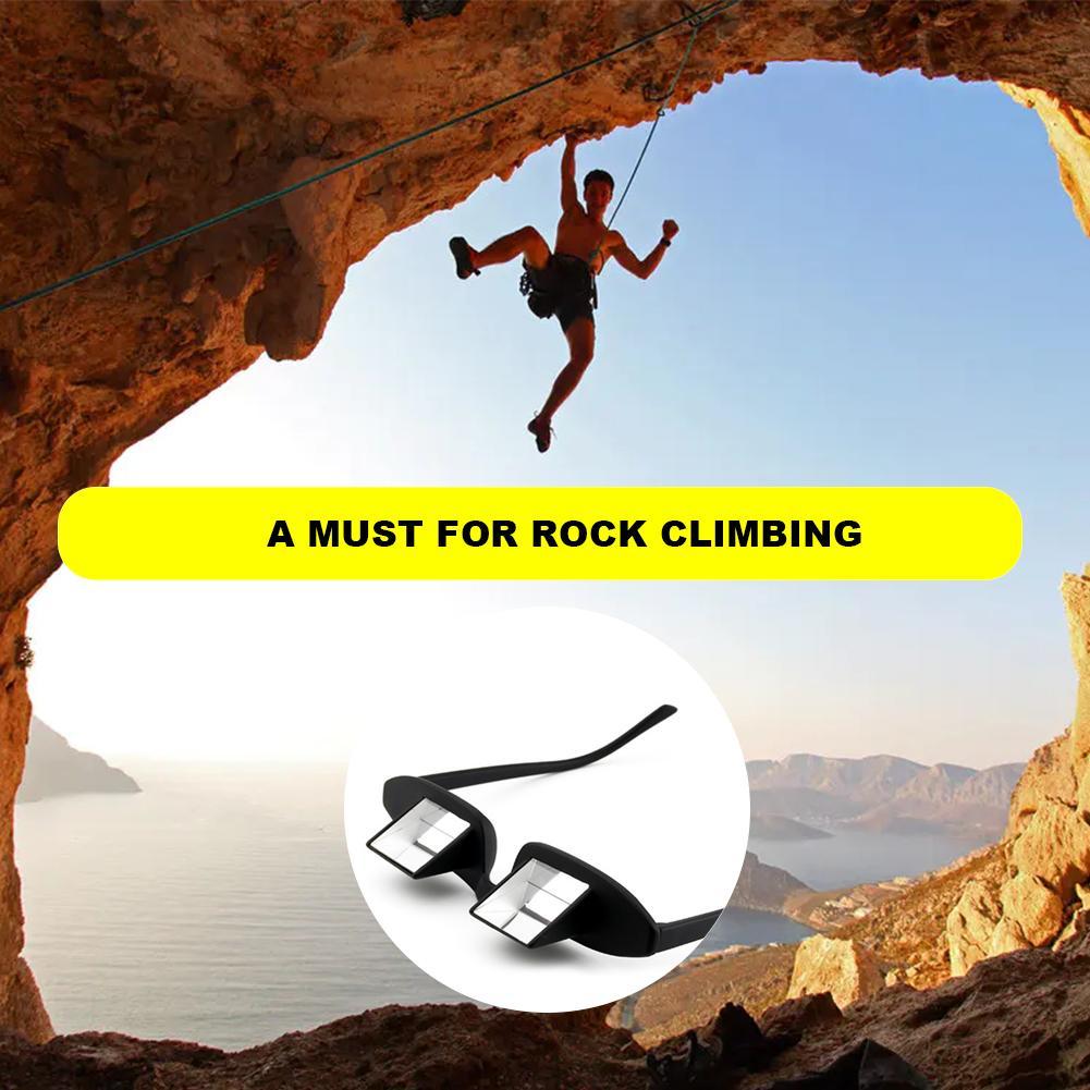 Lekkie okulary asekuracyjne z pryzmatem o wysokiej przezroczystości do wspinaczki skałkowej, wspinaczki halowej i plenerowej M2T1