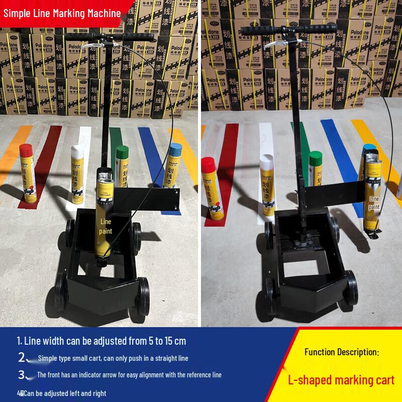 Manual Paint Line Marking Cart