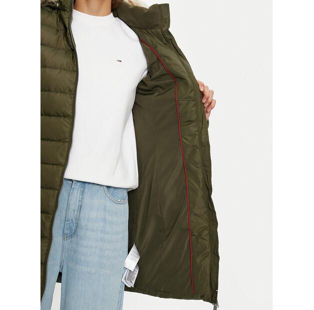 Tommy Jeans Essential Down Jacket DW0DW18864 Green Slim Fit