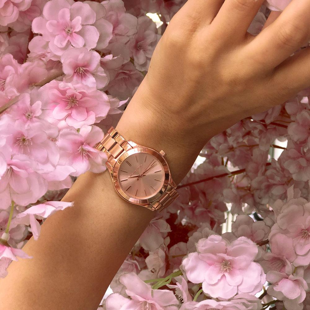 Michael Kors MK3197 Runway Rose Dial Rose Gold-tone Women's Watch