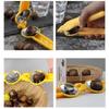 Stainless Steel Nut Cracker Sheller Labor-saving Chestnut Clip  Kitchen Accessories