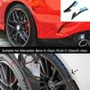 Pro BENZ C117 CLA45 CLA180 CLA200 CLA250 AMG 2013-2019 Zadní nárazník Rozšíření blatníků Zástěrky proti blátu Ochranné kryty proti stříkající vodě Lem Oblouk Kolo Obočí Lízátka