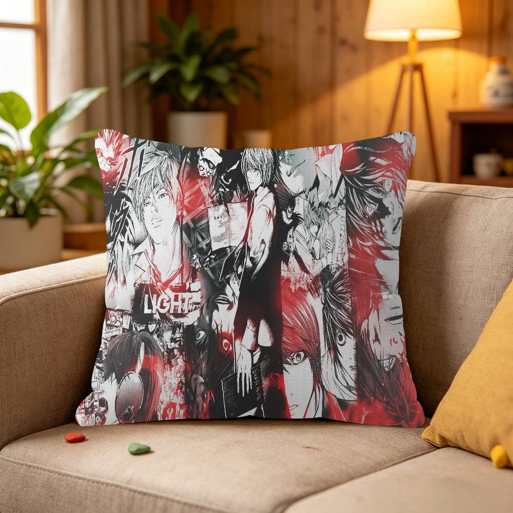 D-Death N-Note Japan Cartoon Anime Pillow Anime Pillow Sofa Bed Head Pillow Cover Cushion Cover Fashion