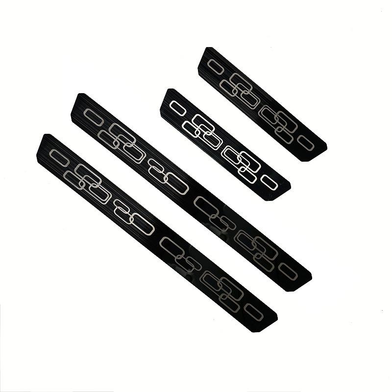 Ultra-Thin Door Sill Scuff Plates for Peugeot Citroen C3/C4/C5/C6 Welcome Pedals