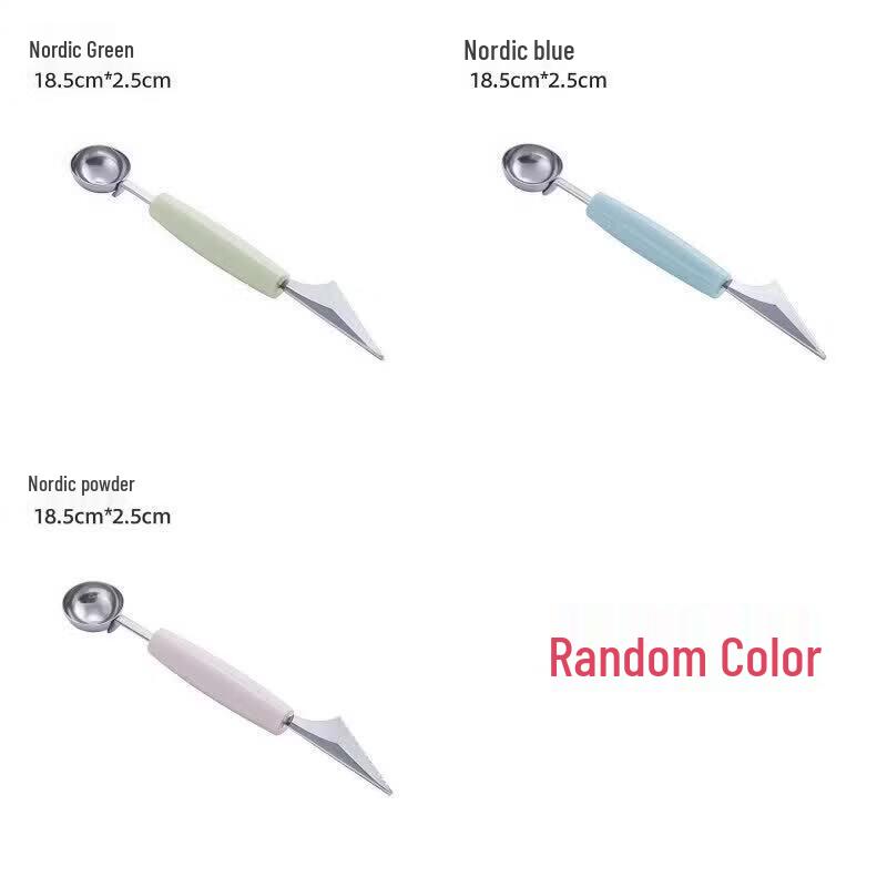 Qīwēi 3-in-1 Stainless Steel Fruit Tool