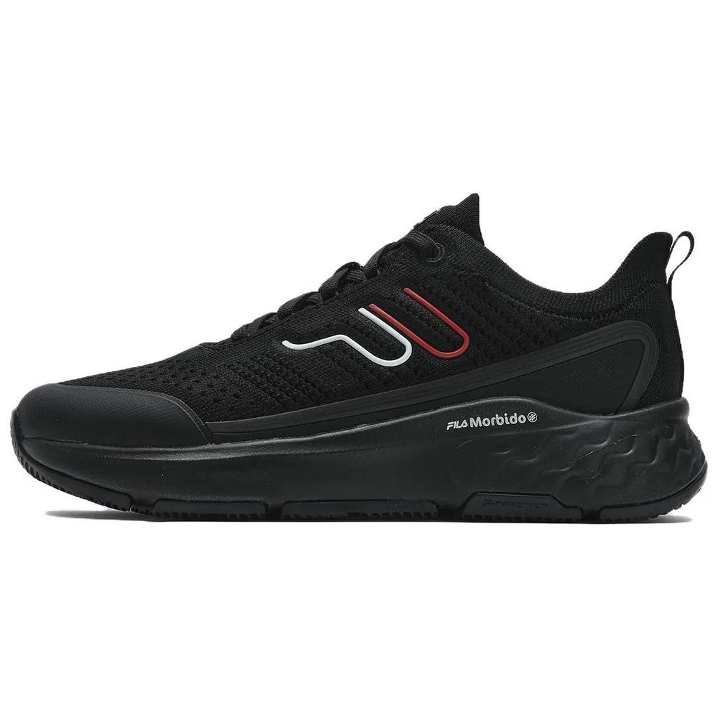 FILA MIND 7 Fabric Cushioning Low top Running Shoes Women's Black (Unisex) Running Shoes A12W421801FBK