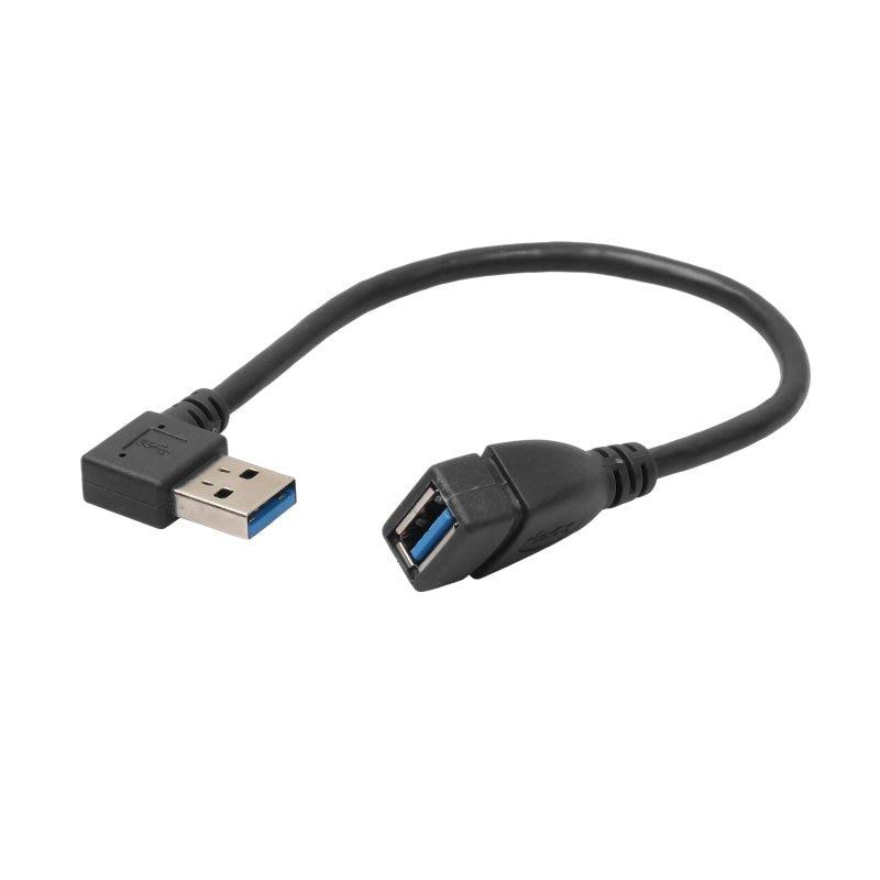 Female Extension Cable 40cm 20cm 10cm Right Angled Left Angled 90 Degree Black Cables 480Mbps USB 2.0 A Type Male Cable Length: 20cm, Color: Right angled-5pcs Female Extension Cable 40cm 20cm 10cm Right Angled Left Angled 90 Degree Black Cables 480Mbps USB 2.0 A Type Male Cable Length: 20cm, Color: Right angled-5pcs