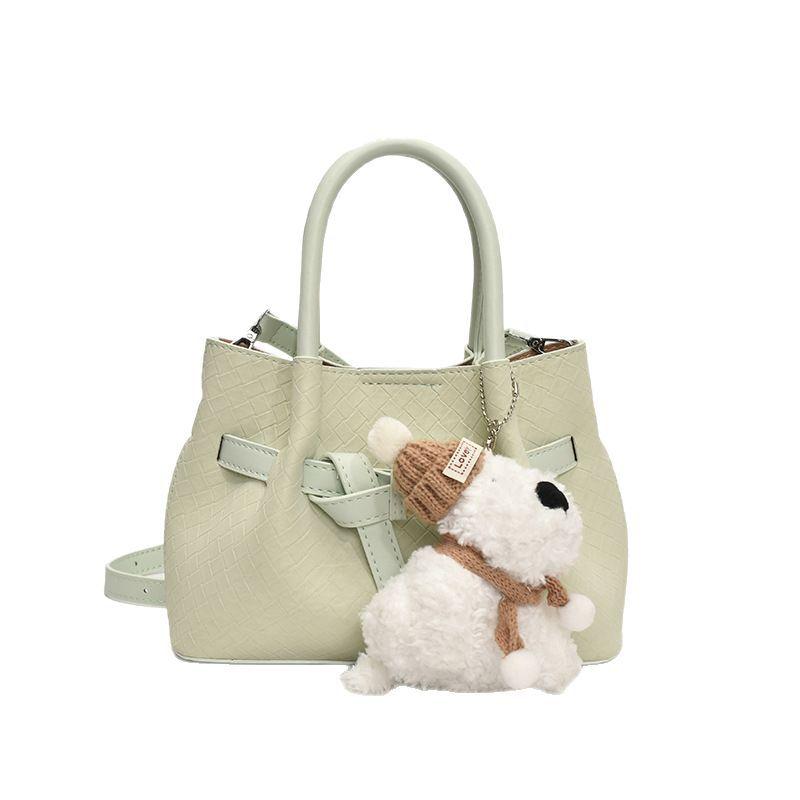 Premium Sense Large Capacity Portable Bucket Bag Women'S Foreign Light Luxury Versatile Shoulder Messenger Bag