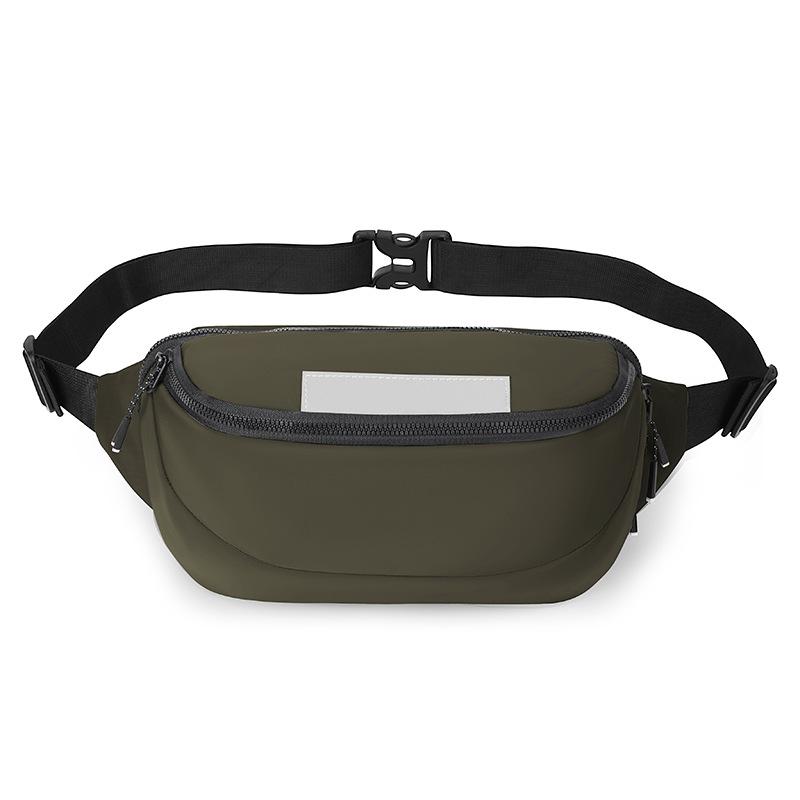 

Мужская нагрудная сумка водоотталкивающая сумка через плечо армия зеленый