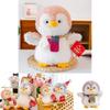 Cute Penguin Plush Toy With Hat Stuffed Animal Doll For Kids Party Penguin Companion Gift Characters)