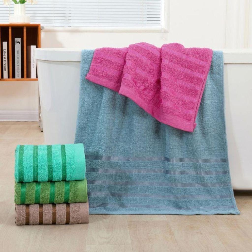 Large Adult Cotton Bath Towel - 70x140cm, Cross-Border Style