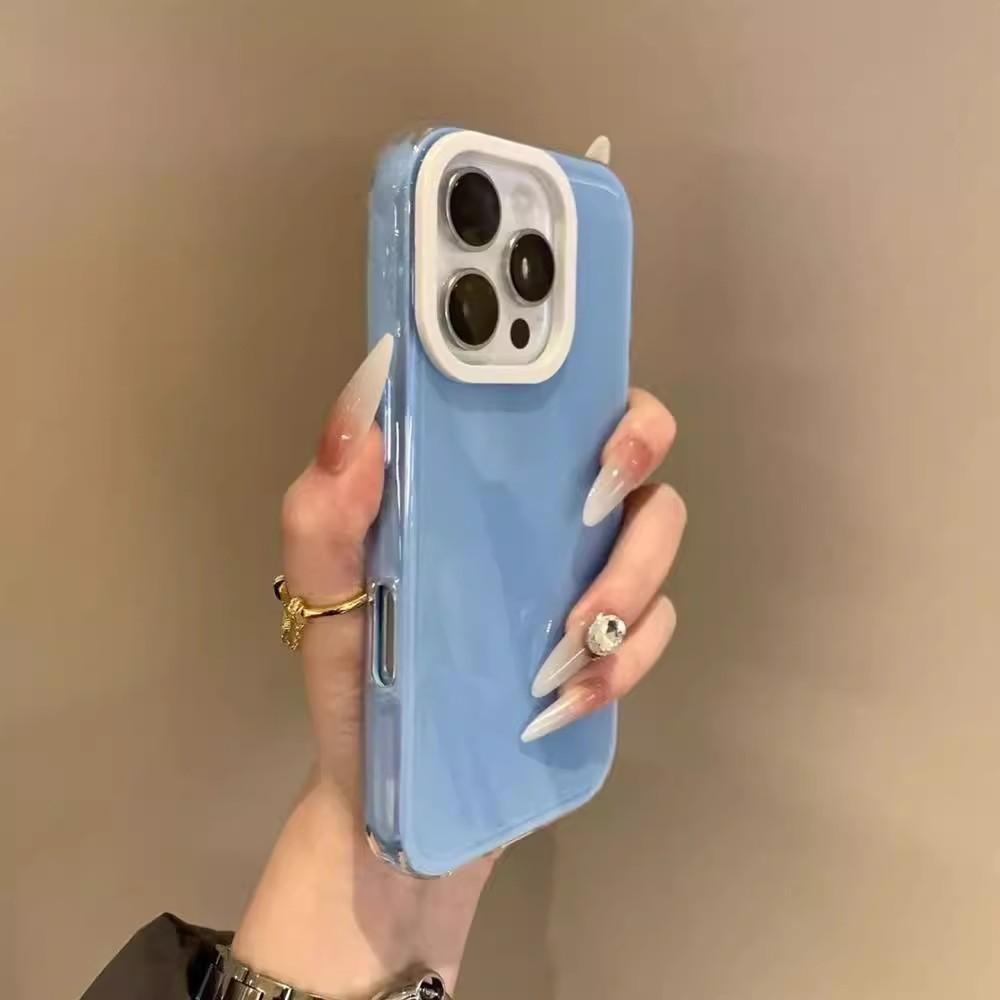 Dopamine Jelly Jednobarevné Vhodné pro pouzdro na mobilní telefon Apple 16promax IPhone 15pro Ochrana proti pádu 14 Páry