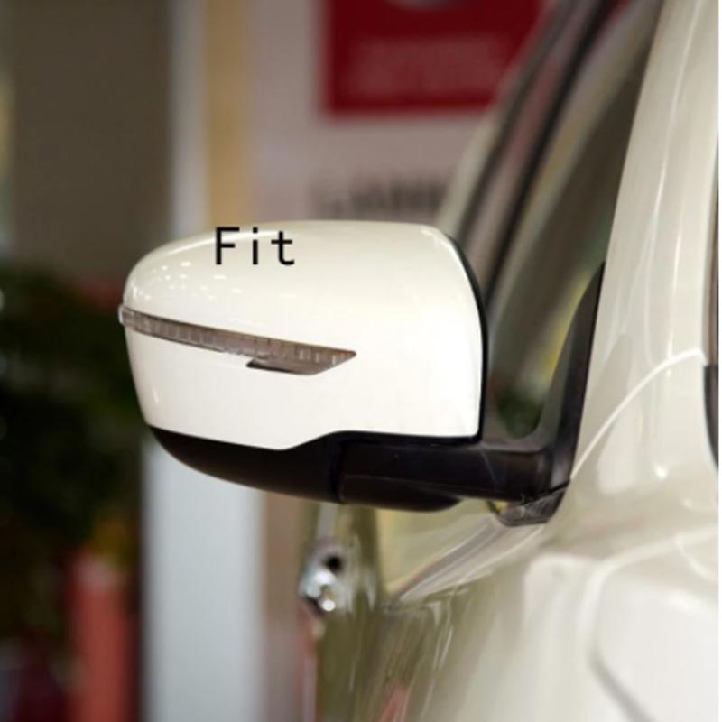 Side Mirror Cover Trim for Nissan X-Trail X Trail XTrail T32 Rogue  2018 2017 2016 2015 2014 Plastic Car Accessories 2 Pcs
