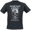 T-shirt Parkway Drive Stampa Logo Teschio Double-Sided 100% Cotone Morbida Traspirante Unisex Streetwear Tee Uomo Donna Rock Casual