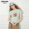 TonLion Women's Slim Fit Short Sleeve T-shirt