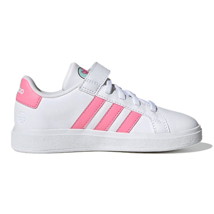Disney x Adidas Grand Court J Minnie Mouse Kids Sneakers White Cloud-White Bliss-Pink GY6629