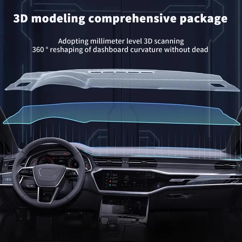 for Volkswagen ID.3 VW ID3 ID 3 2025- High Quality Dashboard Cover Dashmat Sunshade Anti‑UV Protector Dash Mat Pad