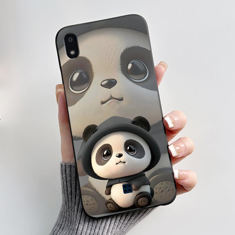 Case For LG K20 2019 Casing Cute Love Rabbit Funny Cartoon Ultra Slim TPU Black Silicone Soft Case For LG K20 (2019) Phone Cover