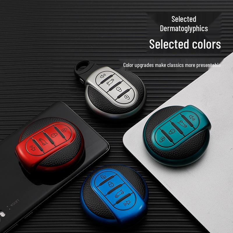 Luxury BMW Mini Cooper Key Case for Full Protection: High-End F54 F55 F56 F60 Models, Unisex Design