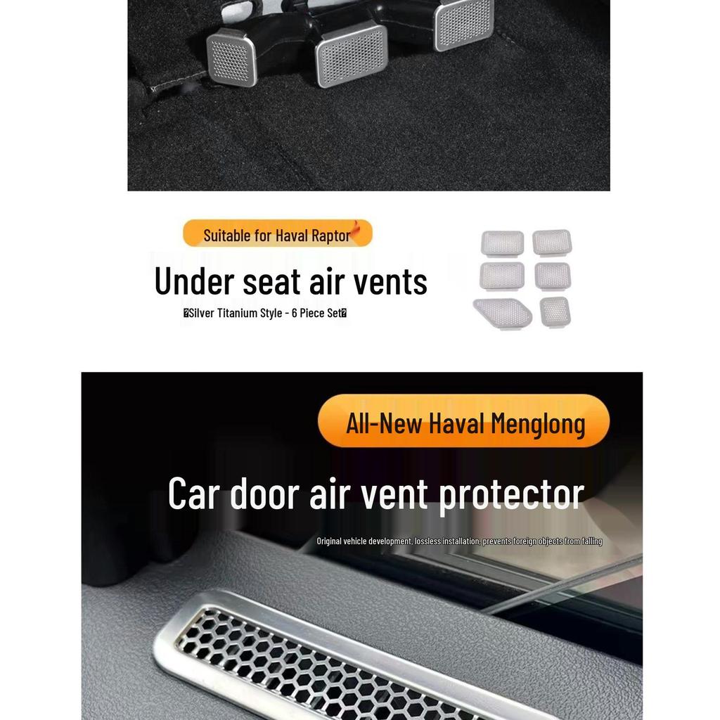 Haval Menglong Car Vent Cover: Protects Air Conditioning Vents and Prevents Debris Entry