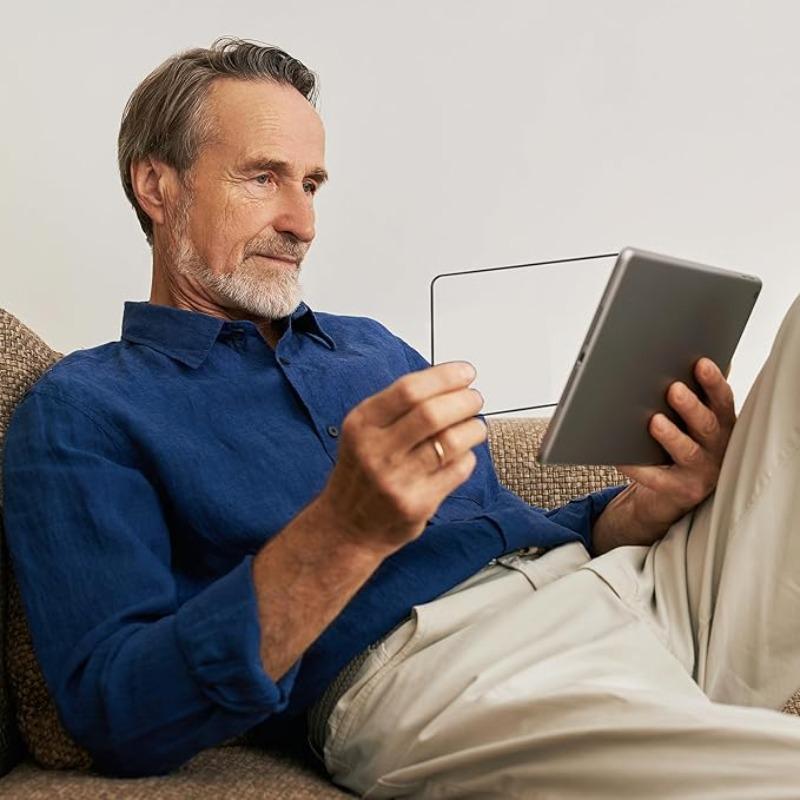 1/3Pcs A5 Full Page Magnifier 3X Optical Plastic Fresnel Lens Bookmark Flat Magnifying Sheet for Elderly Reading Maps Books