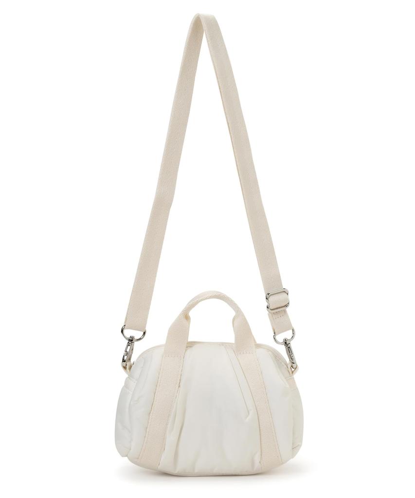 Mini Shoulder Bag SHEEN MINI DUFFEL 1844 White Marshmallow [LeSportsac] [Official] / /