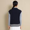 Callaway Women's Crew Neck Knit Vest (Brand Logo, Cable Knit) / Golf / C24119201 1120_Navy S