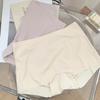 Girls Summer Thin New Style Ice Silk Non Trace Hip Safety Flat Angle Underwear