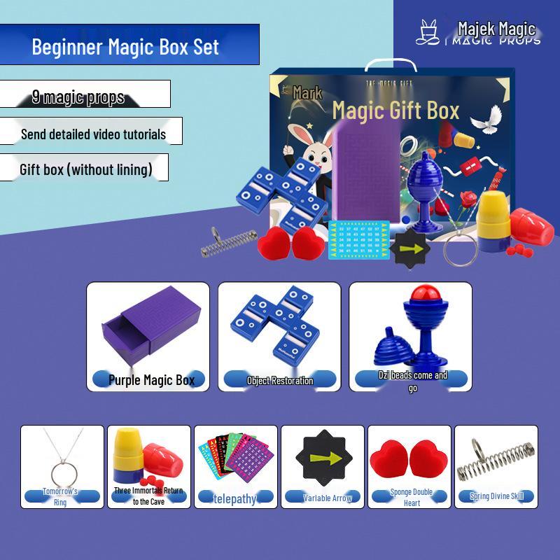 Magic Props Set: Educational Performance Kit for Boys and Girls - Perfect Festival or Birthday Gift